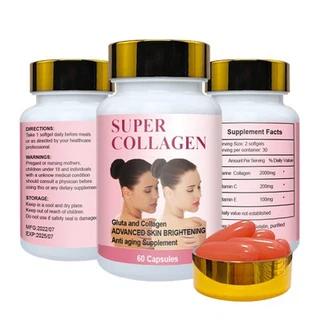 Meereskollagen-Kapseln für die Haut